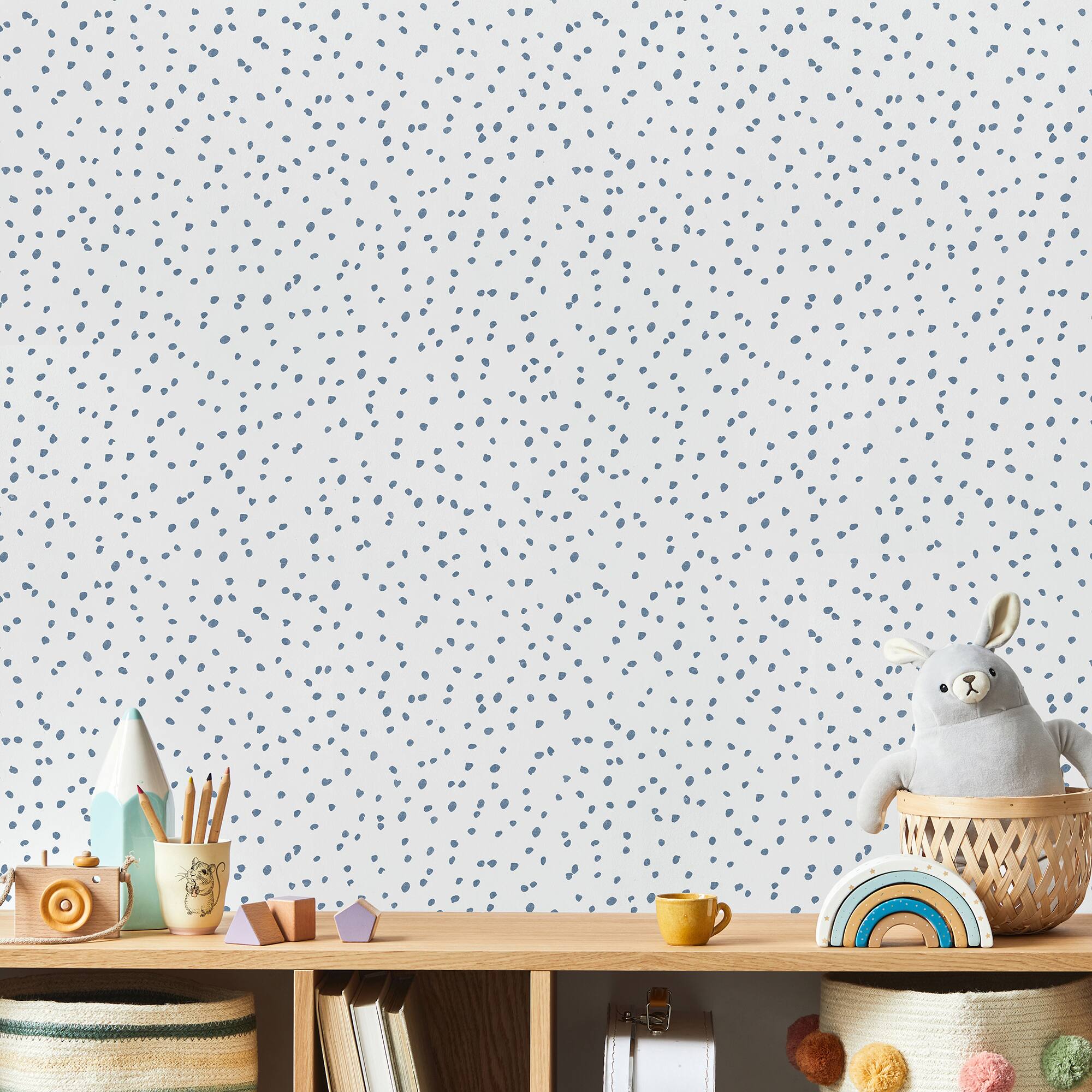Designs Direct Hand Drawn Confetti Dots Wallpaper
